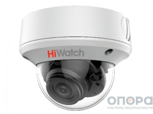 5Мп уличная купольная HD-TVI камера HIWATCH DS-T508