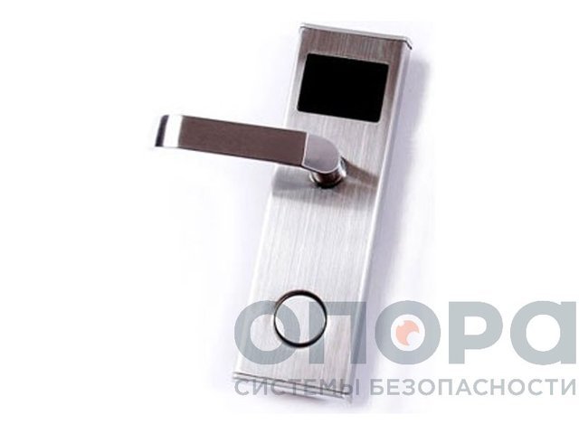Электронный/умный замок на дверь с питанием от батареек Z-7 EHT (серебро)