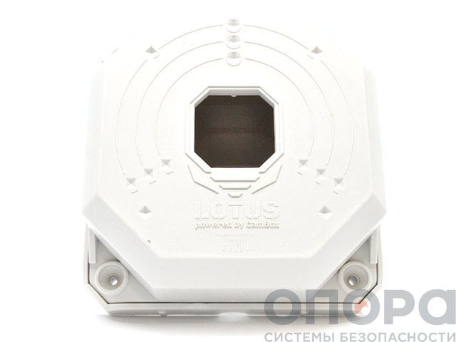 Монтажная коробка для камер видеонаблюдения CamBox Lotus Wht (комплект 2 шт.)