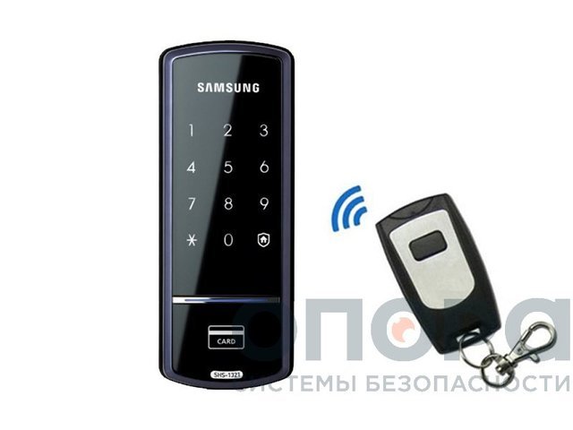 Замок дверной Samsung SHS-1321W XAK/EN + пульт д/у