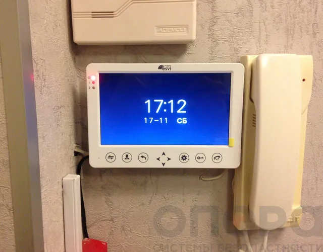 Видеодомофон (ул. Плющева)