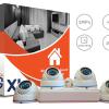Комплект видеонаблюдения для квартиры (XL)