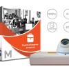 Комплект видеонаблюдения для офиса, предприятия (M)