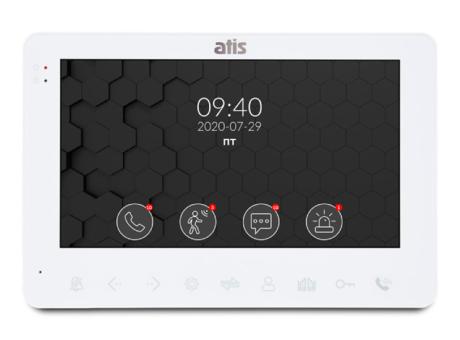 Монитор видеодомофона с памятью ATIS AD-780FHD White (Full HD)