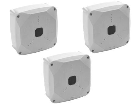 Монтажная коробка для камер видеонаблюдения CamBox B52 PRO BOX WHT (комплект 3 шт.)