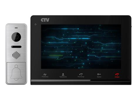 Комплект видеодомофона с вызывной панелью CTV-DP3700