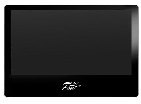 WiFi Видеодомофон FOX FX-HVD100F (МАЛАХИТ 10) Черный
