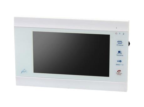 Комплект видеодомофона с вызывной панелью FOX FX-VD7S-KIT V2 (АГАТ 7W)