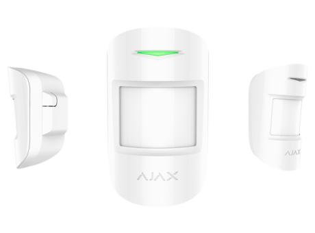 Беспроводной датчик движения AJAX MotionProtect Plus White