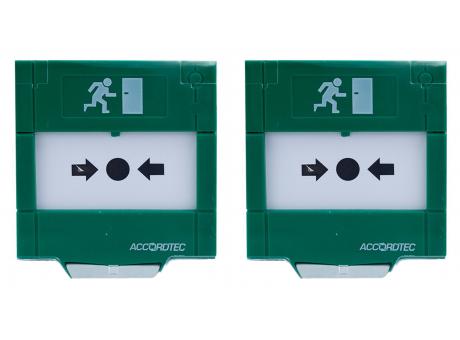 Комплект устройств аварийной разблокировки AccordTec AT-H200-GN (2 шт.)
