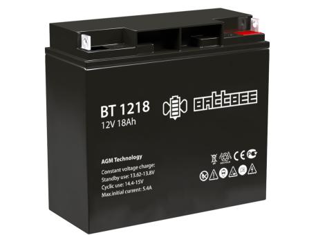Cвинцово-кислотный аккумулятор Battbee BT 1218 (12В 18 Ач)