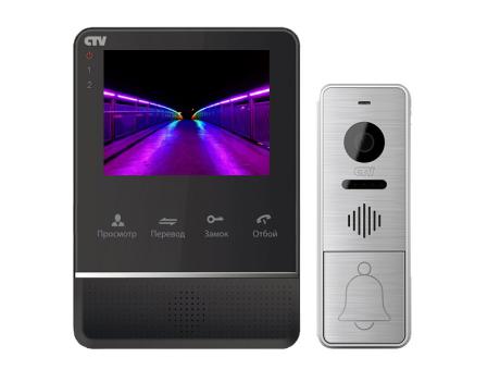 Комплект видеодомофона CTV-M2400MD B / CTV-D3000