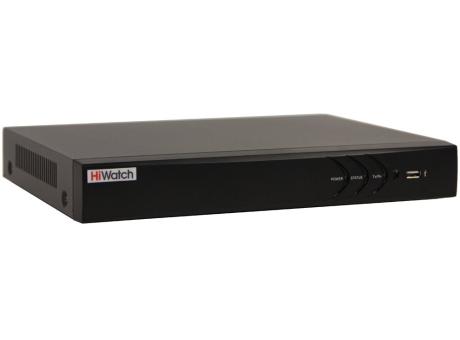 Видеорегистратор 4-х канальный HiWatch DS-H204U(B)