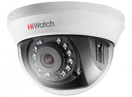 2Мп внутренняя купольная HD-TVI камера HIWATCH DS-T201(B)