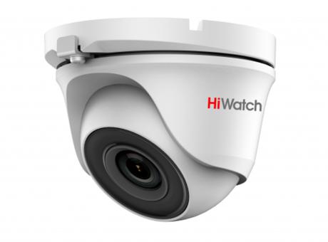 2Мп уличная купольная HD-TVI камера HIWATCH DS-T203(B)