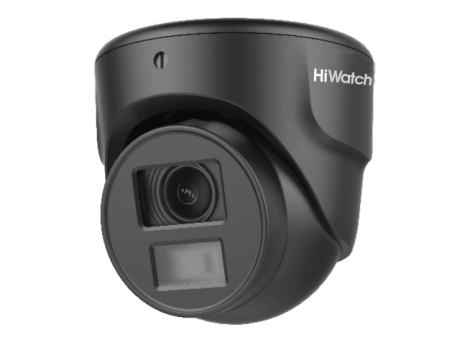2Мп уличная миниатюрная купольная HD-TVI камера HIWATCH DS-T203N