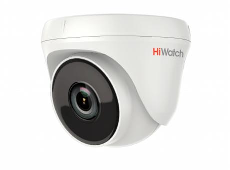 2Мп внутренняя купольная HD-TVI камера HIWATCH DS-T233