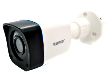 Цилиндрическая мультиформатная видеокамера MASTER MR-HPN2WH 1080p Full HD (AHD/TVI/CVI/CVBS)