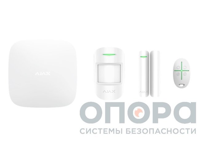 Стартовый комплект системы безопасности Ajax StarterKit Plus White