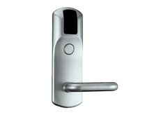 Электронный/умный замок на дверь с питанием от батареек Z-8 EHT (серебро)