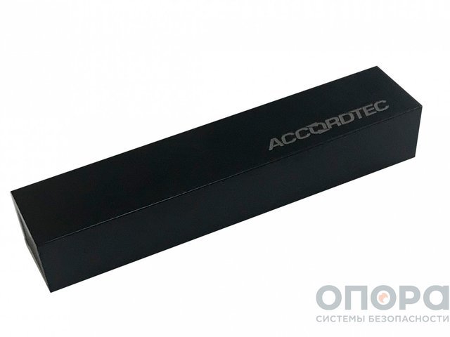 Электромагнитный замок AccordTec ML-200K Premium Black с планкой (вес удержания до 200 кг.)