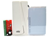 Считыватель Proximity карт формата EM-Marine в комплекте с контроллером и картами ATIS PR-08 EM-W (White) / AT-K1000 U / AT-ID02-EM