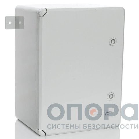 Пластиковый шкаф с непрозрачной дверцей и монтажной панелью Plastim PP3005 (300х400х220)