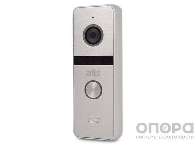 Комплект WiFi видеодомофона с вызывной панелью ATIS AD-1070FHD/T White / AT-400FHD Silver