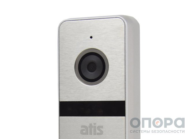 Комплект WiFi видеодомофона с вызывной панелью ATIS AD-770FHD/T White / AT-400FHD Silver