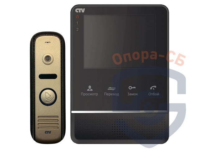Комплект видеодомофона с вызывной панелью CTV-DP2400MD