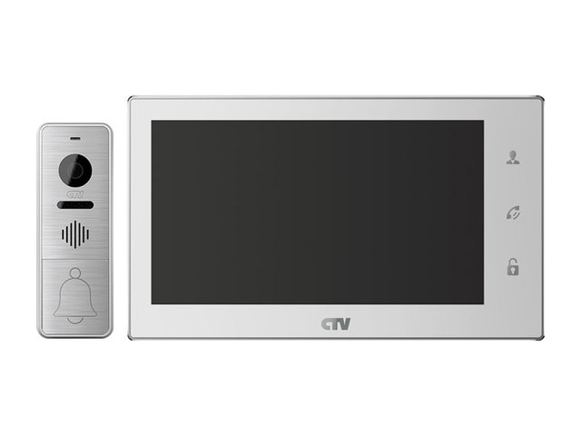 Комплект видеодомофона с вызывной панелью CTV-DP3701