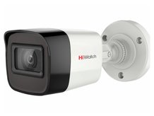 5Мп уличная цилиндрическая HD-TVI камера HIWATCH DS-T520(C)