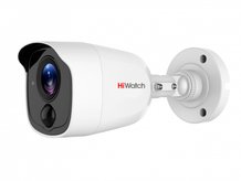 5Мп уличная цилиндрическая HD-TVI камера HIWATCH DS-T510(B)