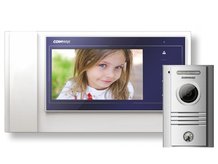 Комплект видеодомофона с вызывной панелью COMMAX CDV-70KR3/DRC-40KR2