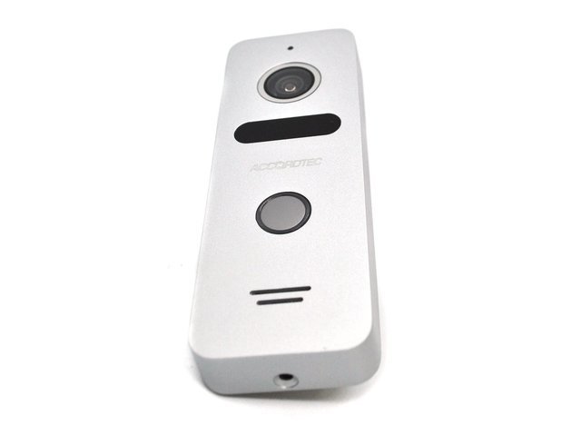 Комплект видеодомофона с установкой AccordTec AT-VD A101 C/SD WH / AT-VD308H SL (с датчиком движения и памятью )