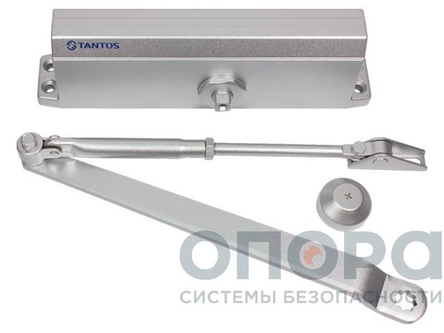Доводчик дверной морозостойкий Tantos TS-DC120 Freeze (Серебро)