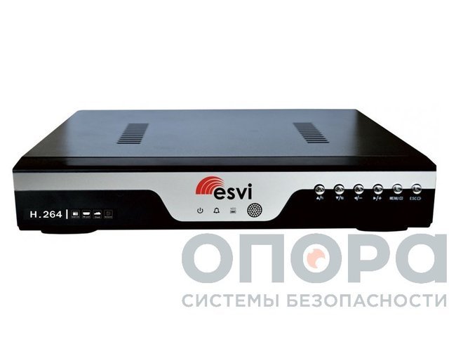 Видеорегистратор гибридный 4-х канальный ESVI EVD-6104GLR-1