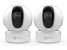 Комплект WiFi видеонаблюдения для дома или офиса Ezviz C6CN (2 шт.)