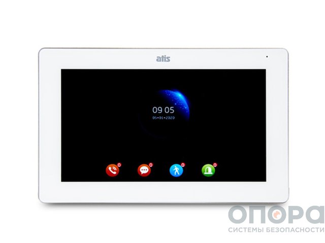 Wifi видеодомофон с памятью ATIS AD-770FHD/T White (Full HD)