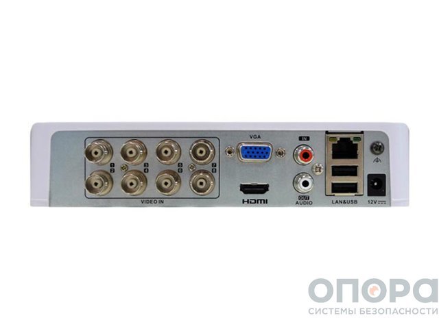 Видеорегистратор 8-ми канальный HiWatch DS-H208QA (c технологией AoC)
