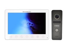 Комплект видеодомофона с установкой AccordTec AT-VD751C WH / AT-VD308N GR