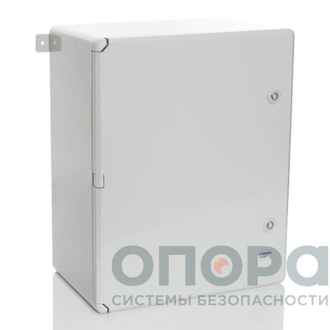Пластиковый шкаф с непрозрачной дверцей и монтажной панелью Plastim PP3007 (400х500х240)