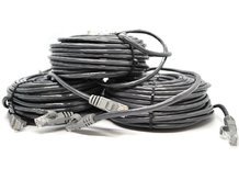 Сетевой кабель патч-корд Master MR-PC30, комплект 3 шт. (UTP / 30 метров / литой / RJ45 / Серый)