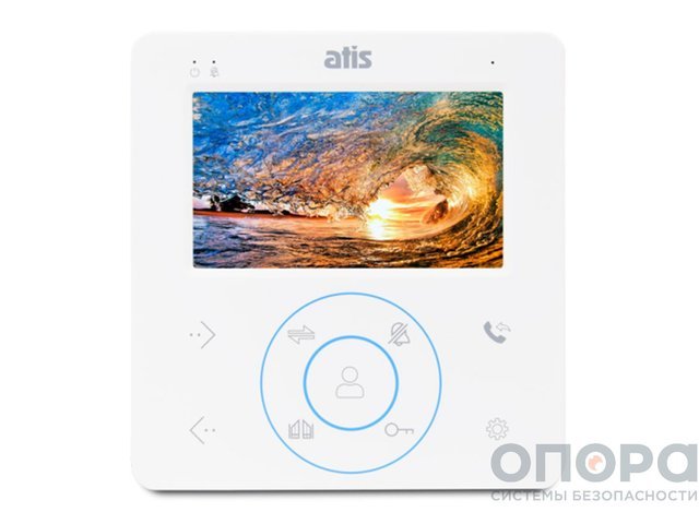 Монитор видеодомофона ATIS AD-480 White