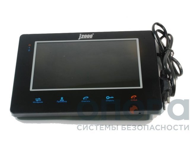 Видеодомофон J2000-DF-ВИКТОРИЯ (черный)