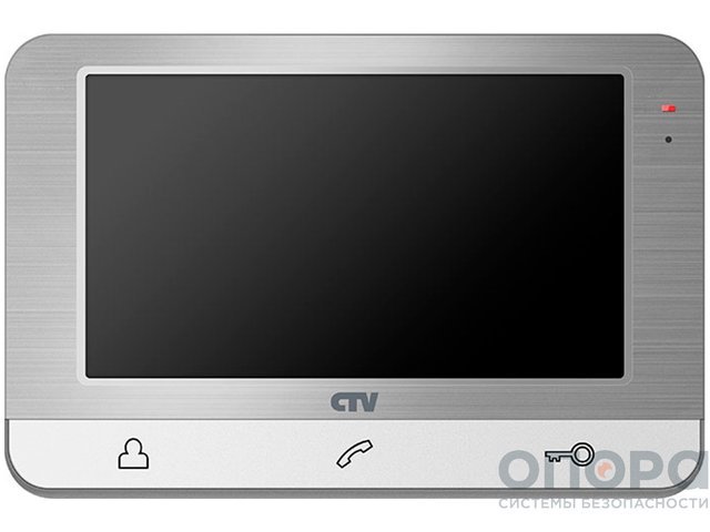 Монитор видеодомофона CTV-M1703 (Серебристый)