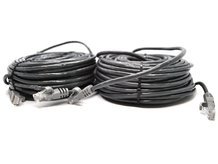 Сетевой кабель патч-корд Master MR-PC50, комплект 2 шт. (UTP / 50 метров / литой / RJ45 / Серый)