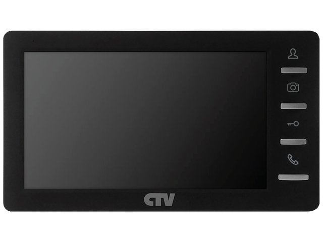 Монитор видеодомофона CTV-M1701S (Черный)