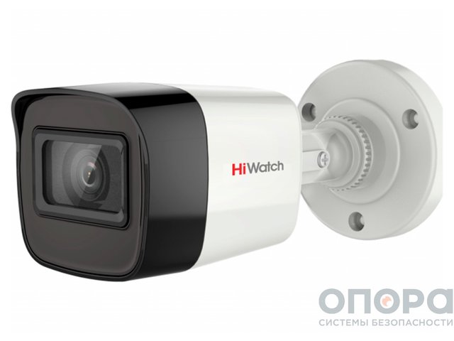 5Мп уличная цилиндрическая HD-TVI камера HIWATCH DS-T500A