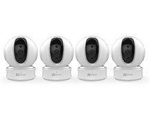 Комплект WiFi видеонаблюдения для дома или офиса Ezviz C6CN (4 шт.)